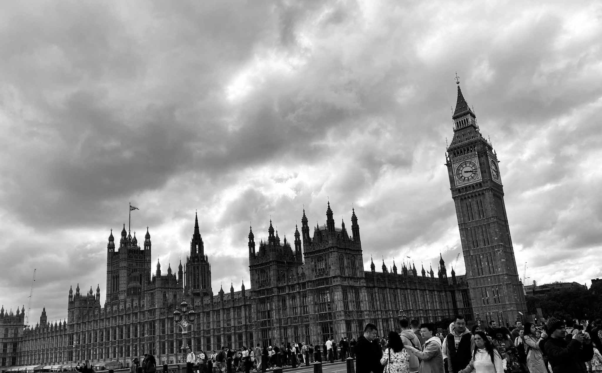 Gothic Revival spires of Westminster