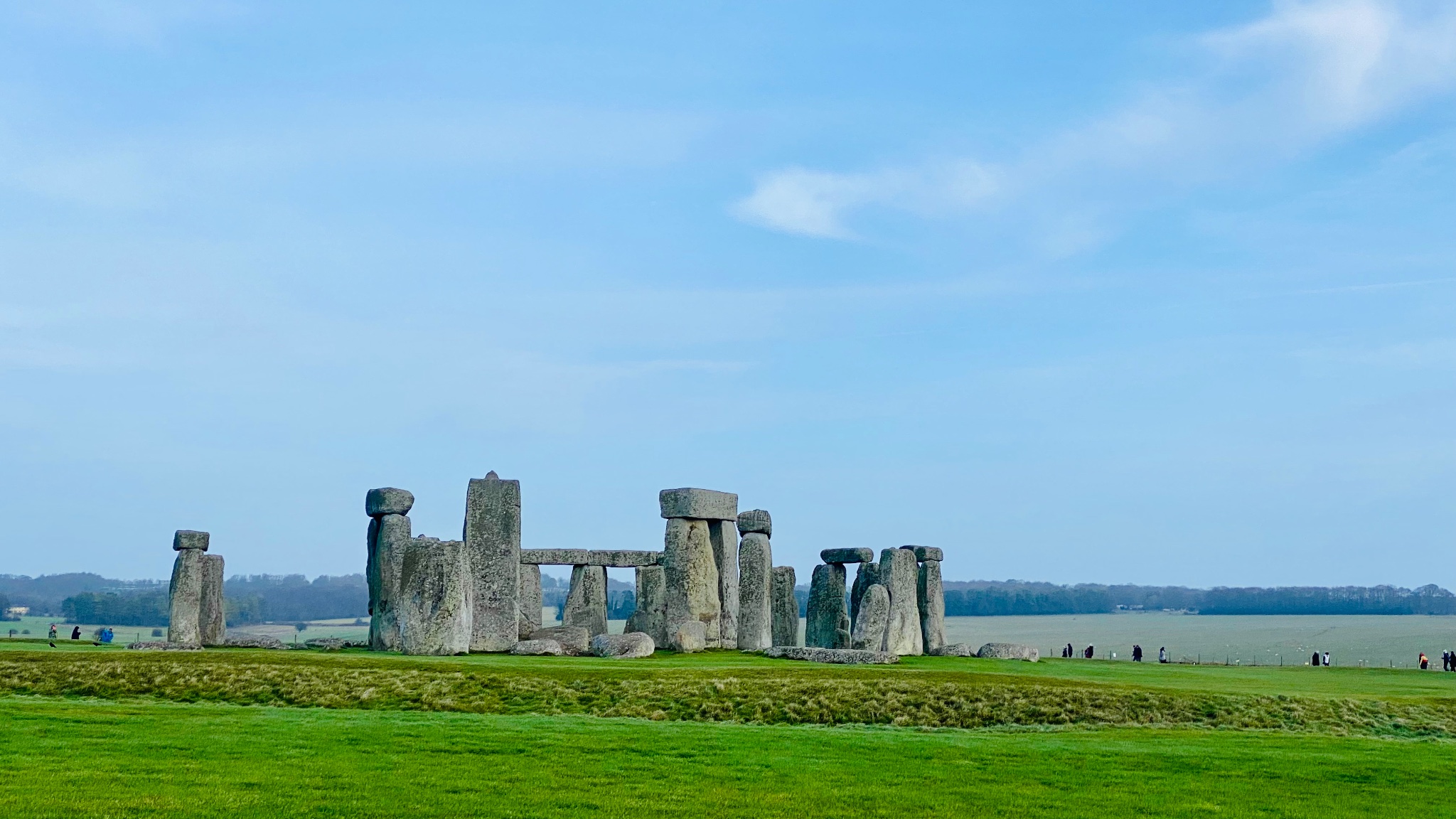 Sarsen trilithons of Stonehenge, England